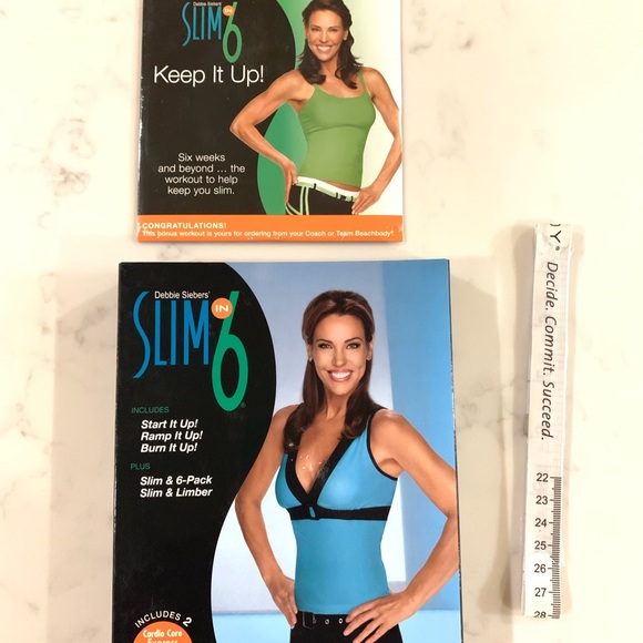 Debbie Siebers Slim in 6 Workout dvds - Picture 2 of 3
